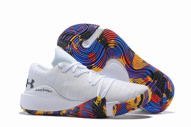 Curry 5 Shoes White Colors bottom